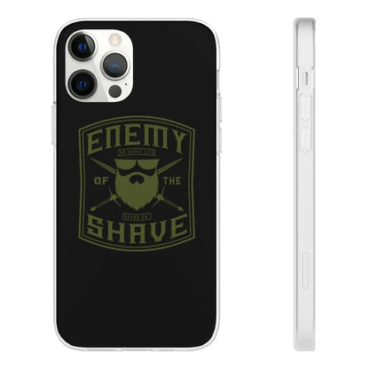 ENEMY OF THE SHAVE Black Durable Phone Case|Phone Case