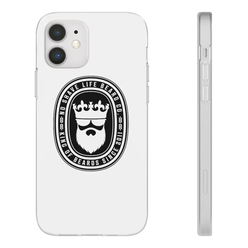 KING OF BEARDS White Durable Phone Case|Phone Case