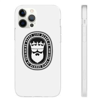 KING OF BEARDS White Durable Phone Case|Phone Case