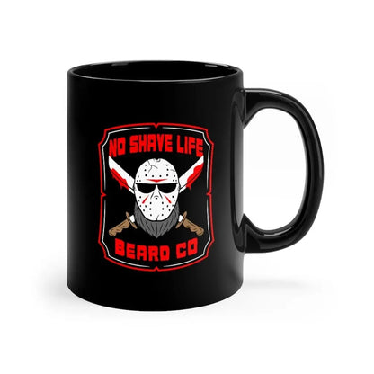 Bearded Slasher NSL Black Ceramic Coffee Mug|Mug