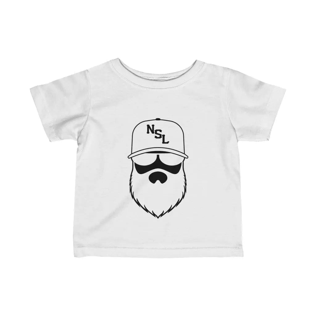 No Shave Life Beard League Baby Infant T-Shirt|Baby T-Shirt