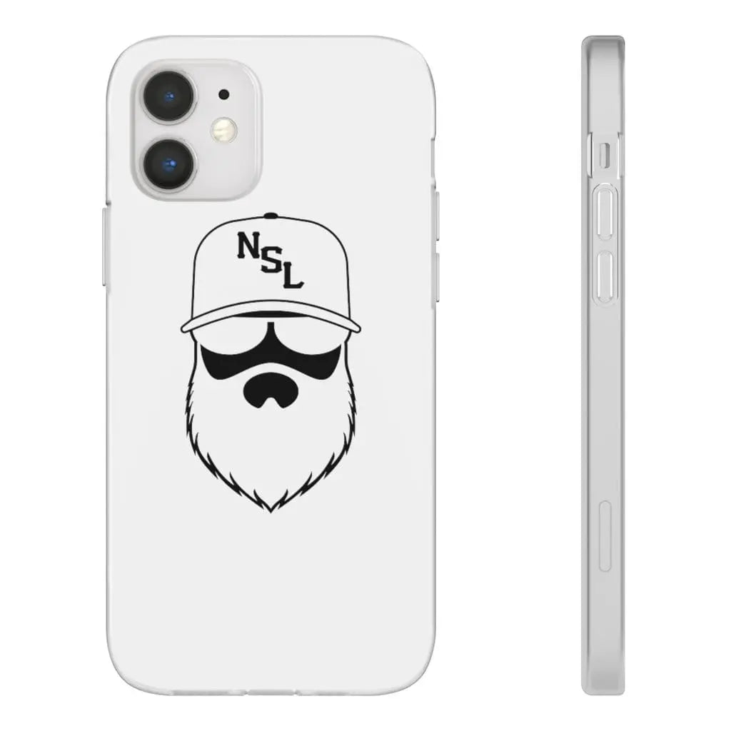 No Shave Life Beard League White Durable Phone Case|Phone Case