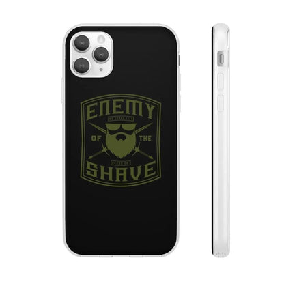 ENEMY OF THE SHAVE Black Durable Phone Case|Phone Case