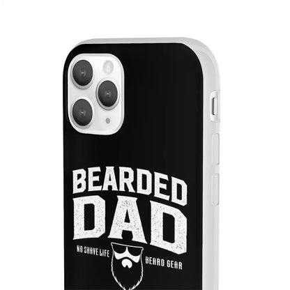 Bearded Dad Black Durable Phone Case|Phone Case