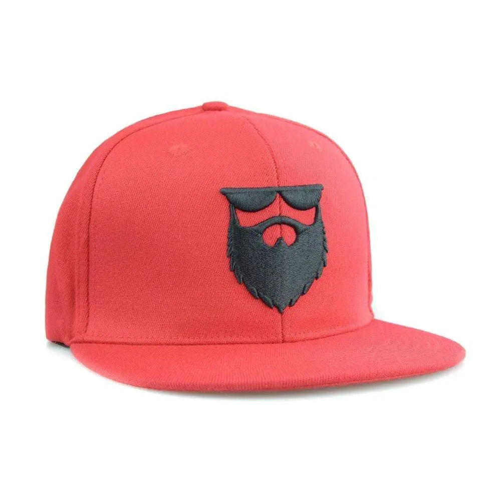 OG Beard Logo Stretch Fit Hat Red|Hat