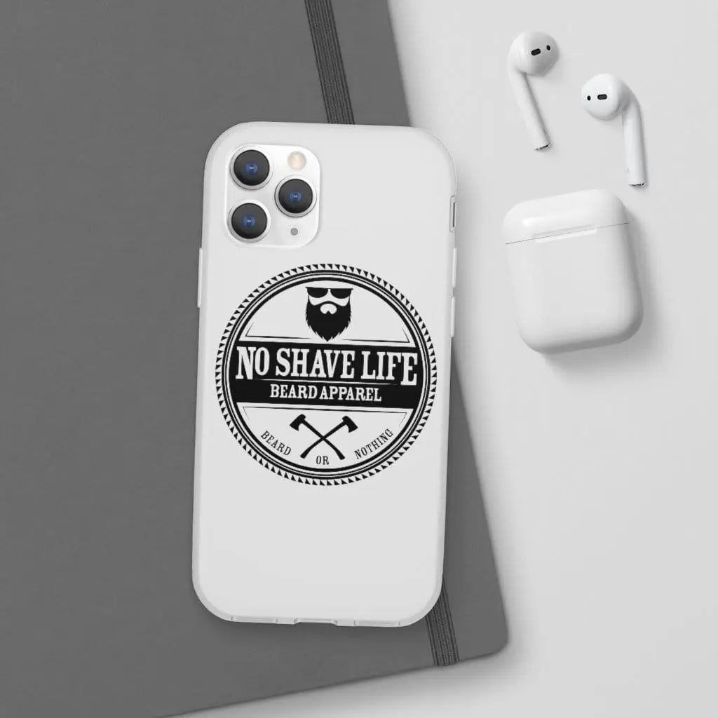 Circle Axe White Durable Phone Case|Phone Case