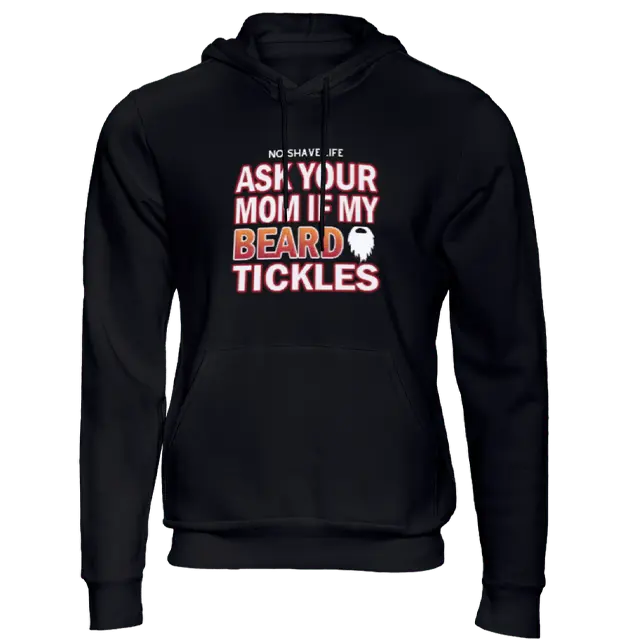 Ask Your Mom Black Men's Hoodie|Hoodie