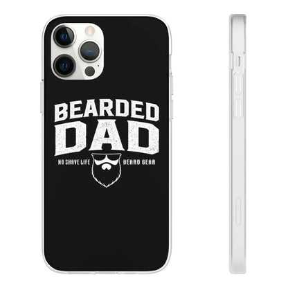 Bearded Dad Black Durable Phone Case|Phone Case