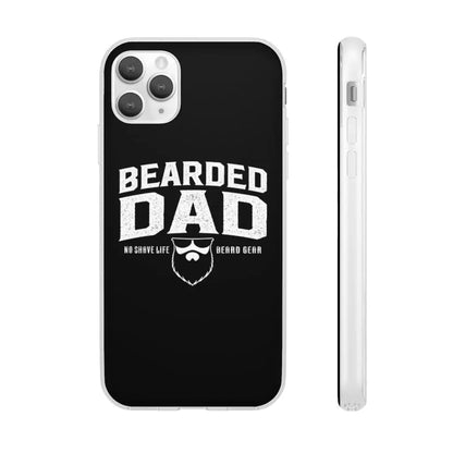 Bearded Dad Black Durable Phone Case|Phone Case