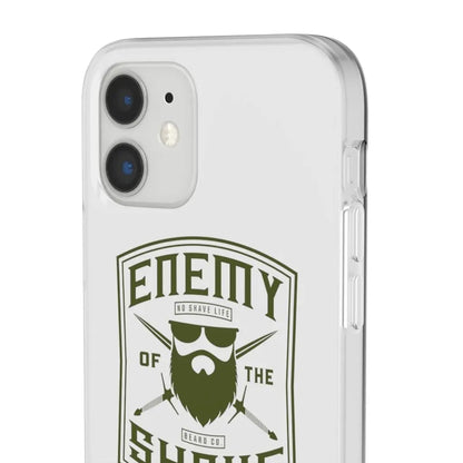 ENEMY OF THE SHAVE White Durable Phone Case|Phone Case