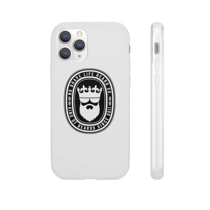 KING OF BEARDS White Durable Phone Case|Phone Case