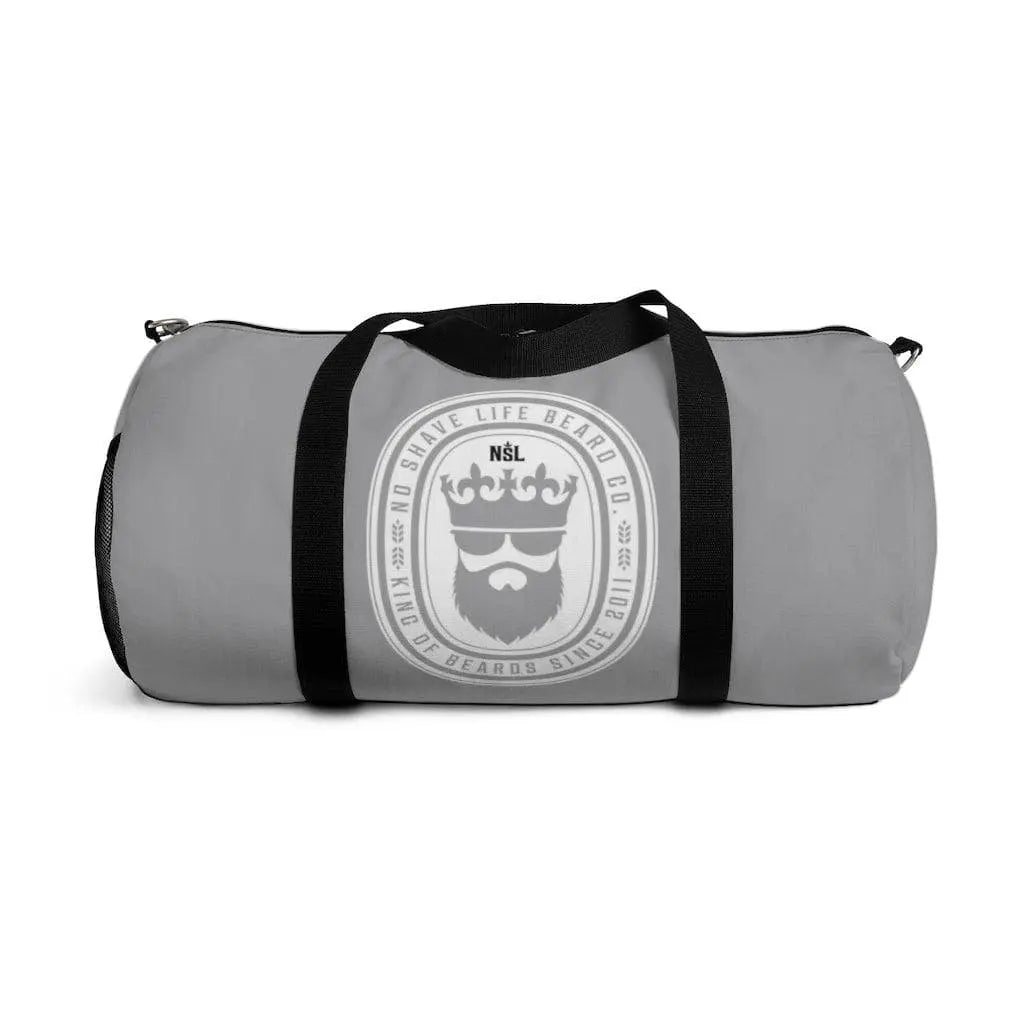 KING OF BEARDS Gray Duffel Bag|Bags