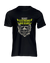 Camiseta negra hombre electricista barbudo|Camiseta