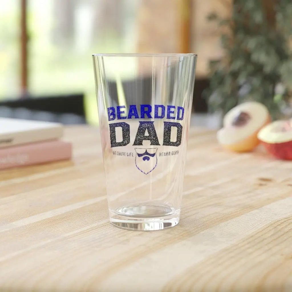 Bearded Dad Pint Glass|Pint Glass