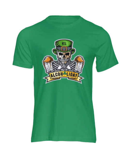 Saint Patrick Bearded Skull Men's T-Shirt|T-Shirt