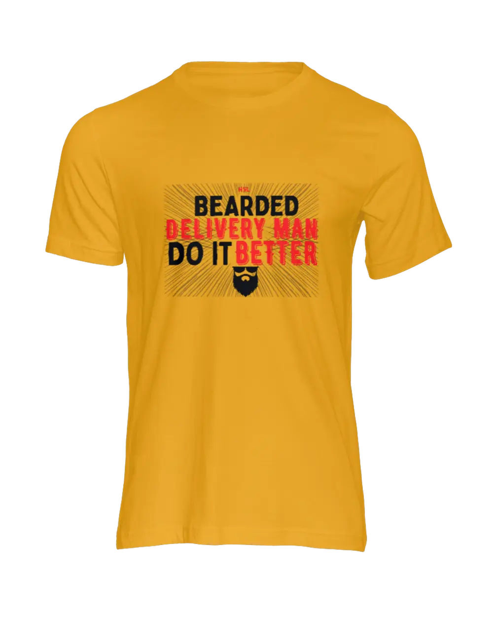 Bearded Delivery Man Men's T-Shirt|T-Shirt