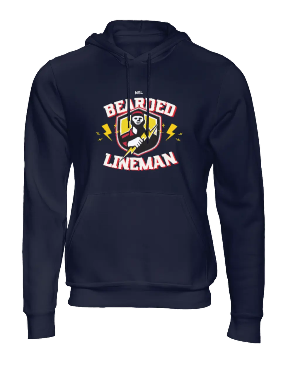 Bearded Lineman Men's Hoodie|Hoodie