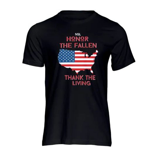 Honor The Fallen Black Men's T-Shirt|T-Shirt