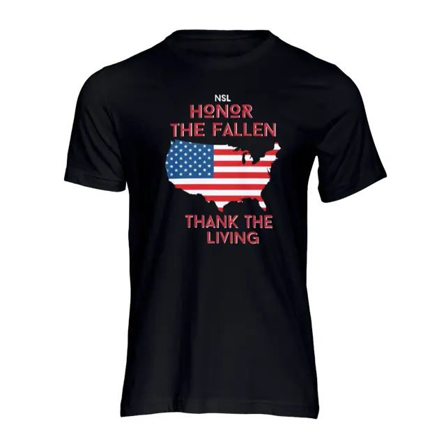 Honor The Fallen Black Men's T-Shirt|T-Shirt