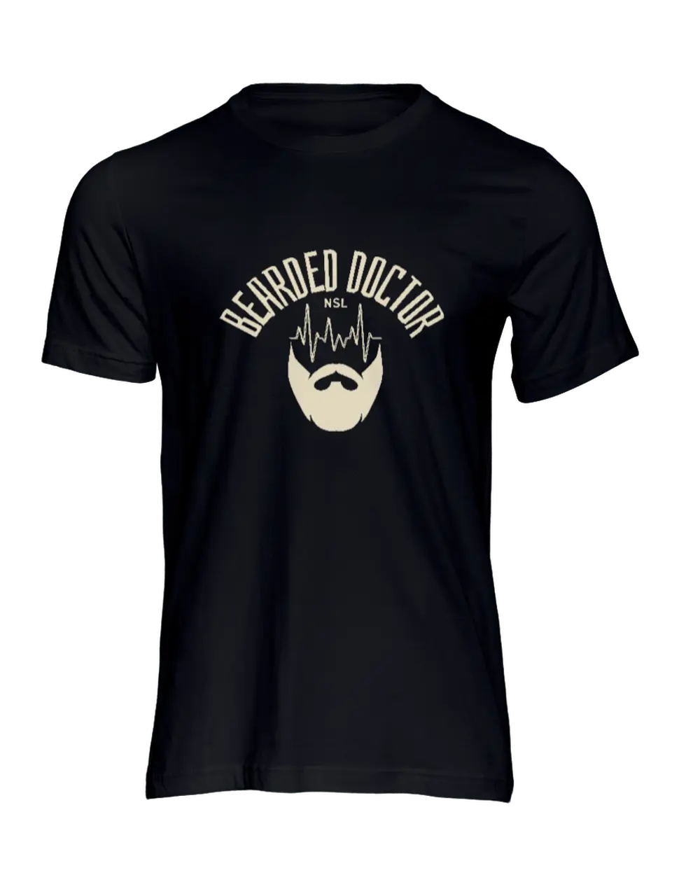 Bearded Doctor Black Men's T-Shirt|T-Shirt
