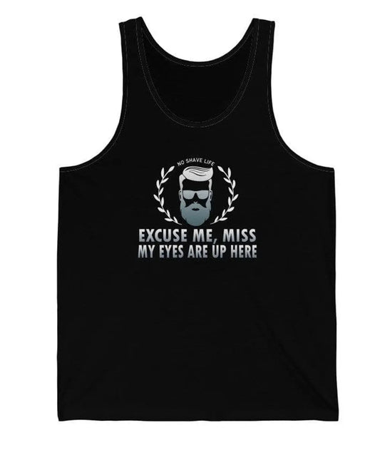 NSL Excuse Me Black Men's Tank Top|Mens Tank Top