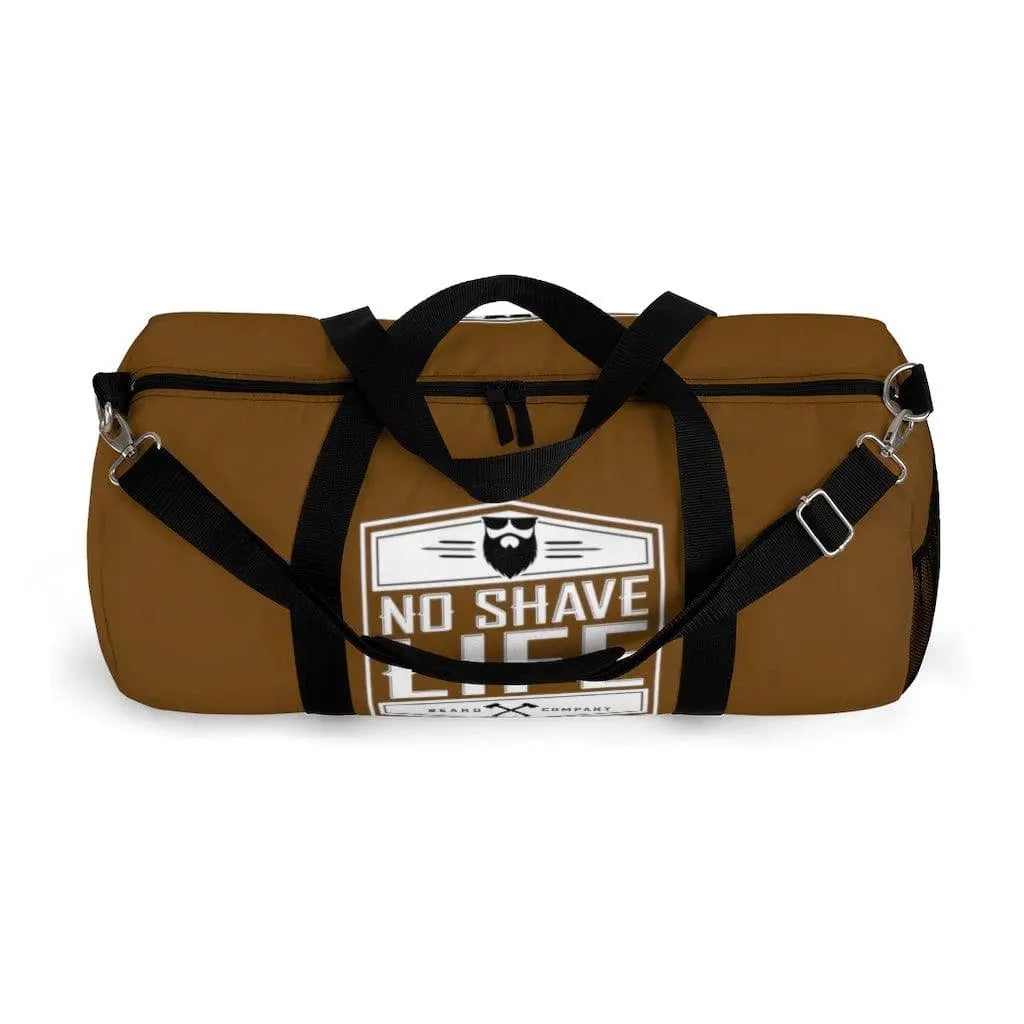 No Shave Life Brown Duffel Bag|Bags