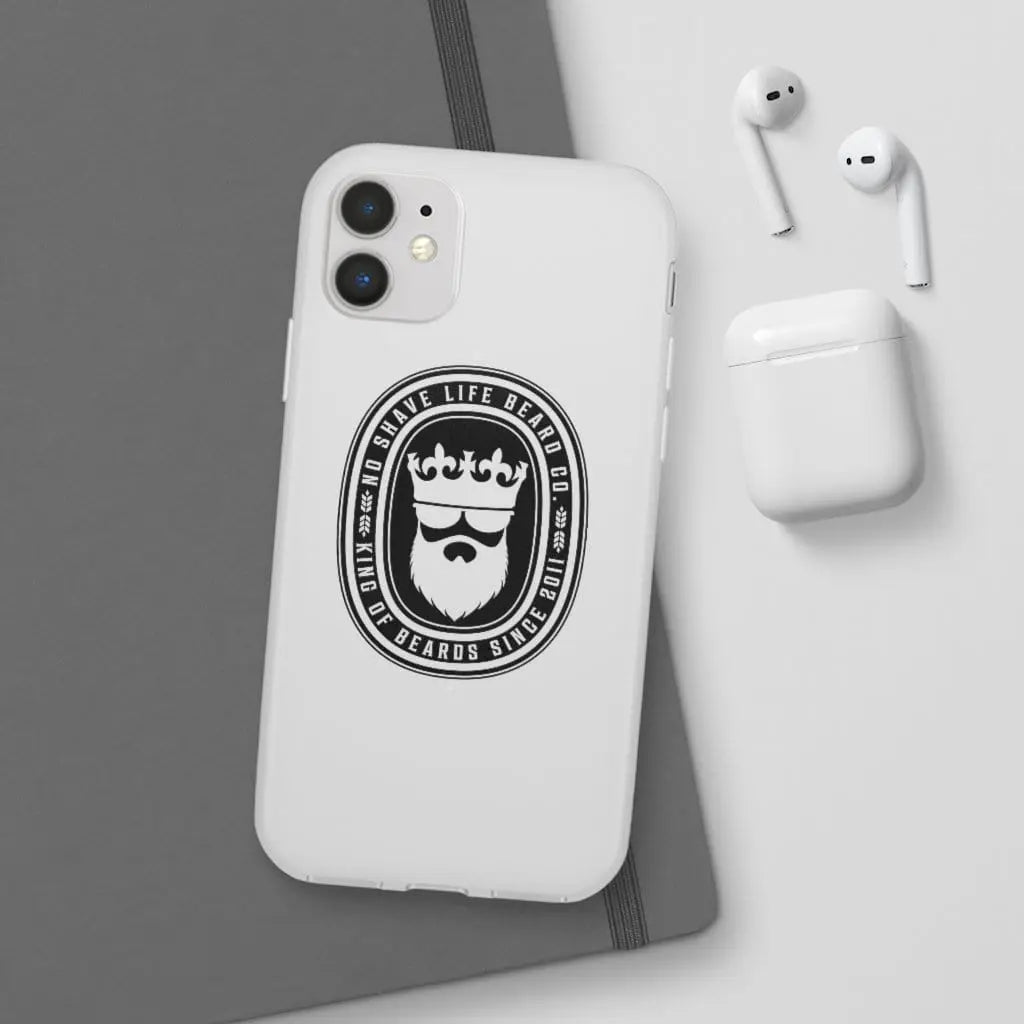 KING OF BEARDS White Durable Phone Case|Phone Case