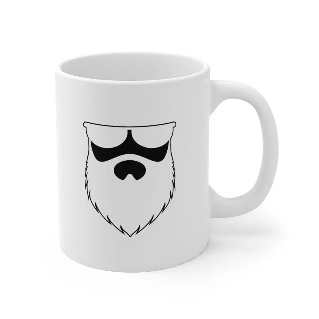 OG Dark Heather White Ceramic Coffee Mug|Mug