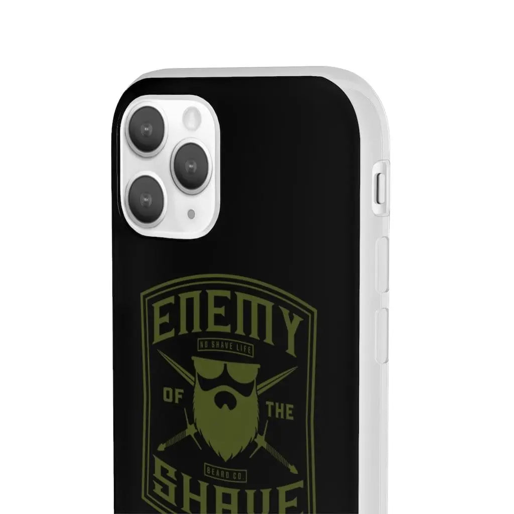 ENEMY OF THE SHAVE Black Durable Phone Case|Phone Case