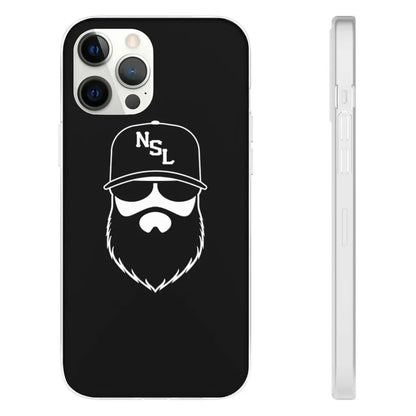 No Shave Life Beard League Black Durable Phone Case|Phone Case