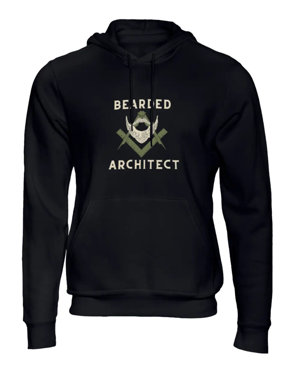 Bearded Architect Men's Hoodie|Hoodie