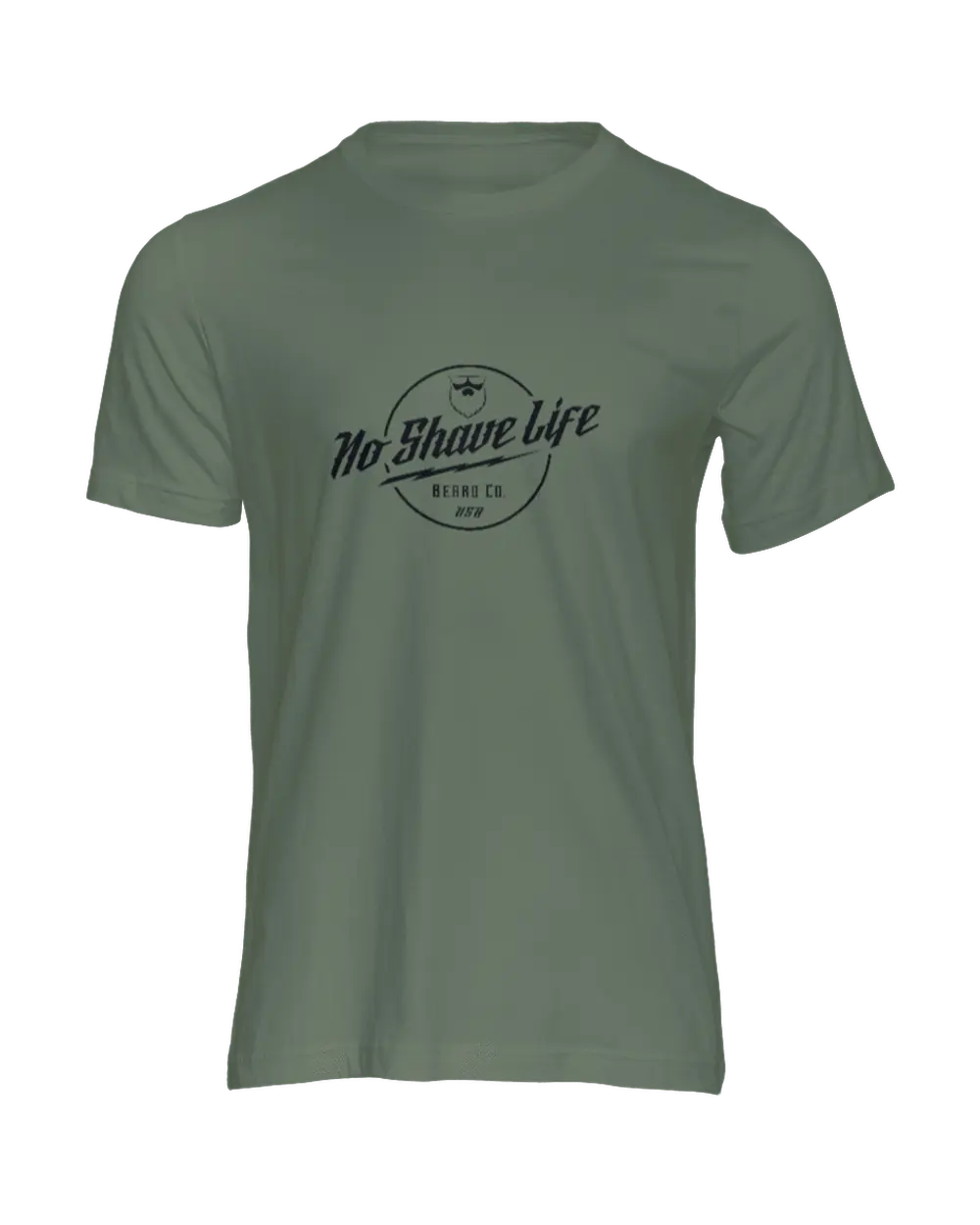 No Shave Life Crate Green T-Shirt|T-Shirt