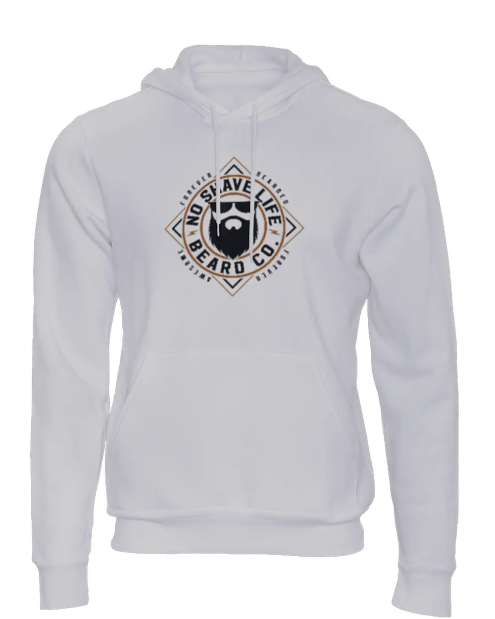 Forever Bearded NSL Grey Hoodie|Hoodie