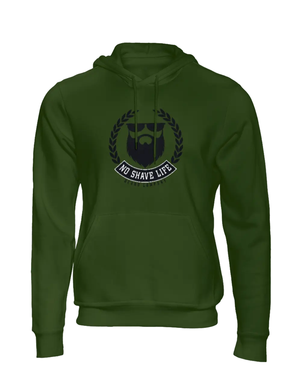 Bearded Victory Army Green Hoodie|Hoodie