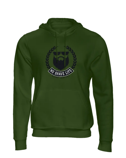 Bearded Victory Army Green Hoodie|Hoodie