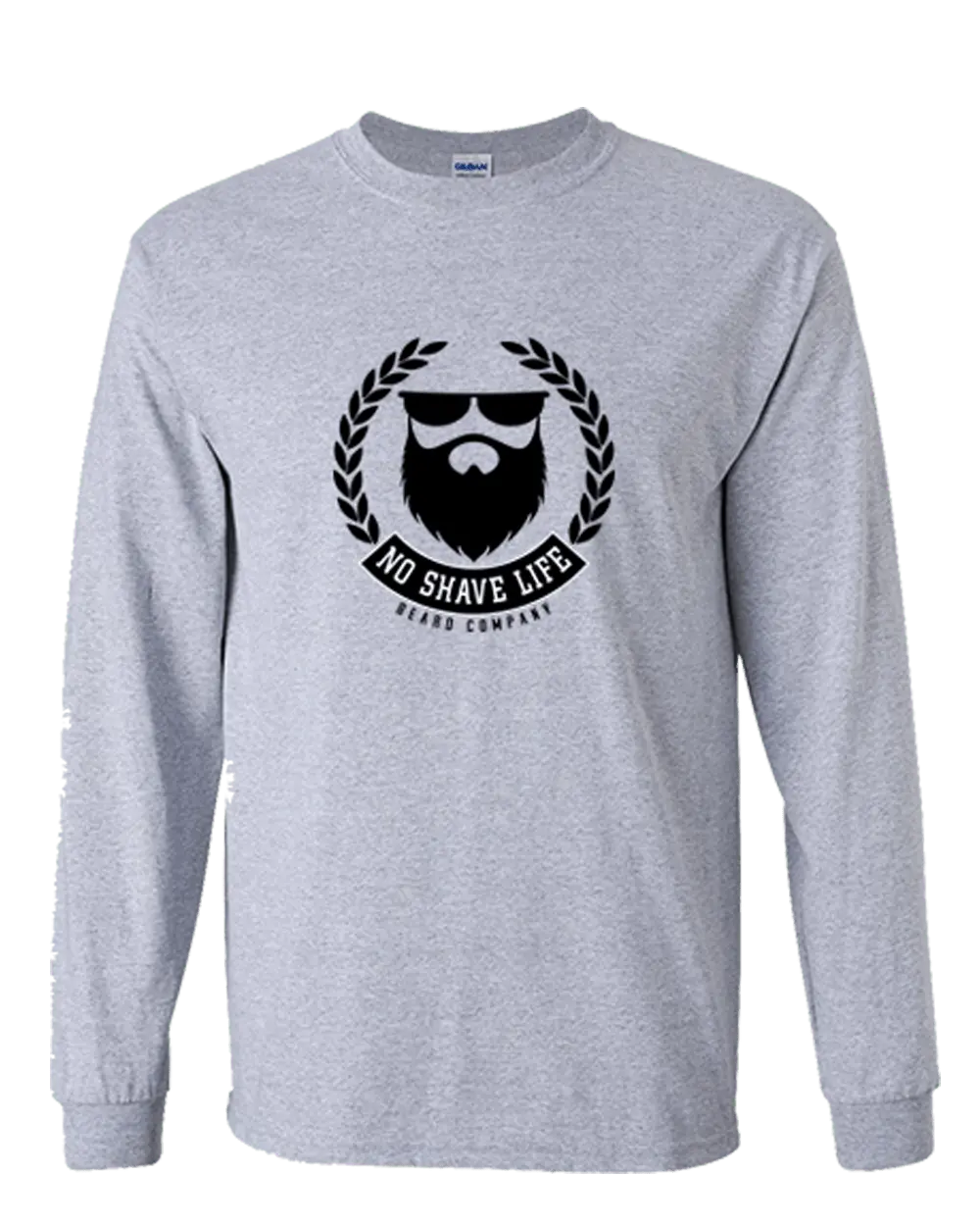 Bearded Victory Grey Long Sleeve Shirt|Long Sleeve Shirt