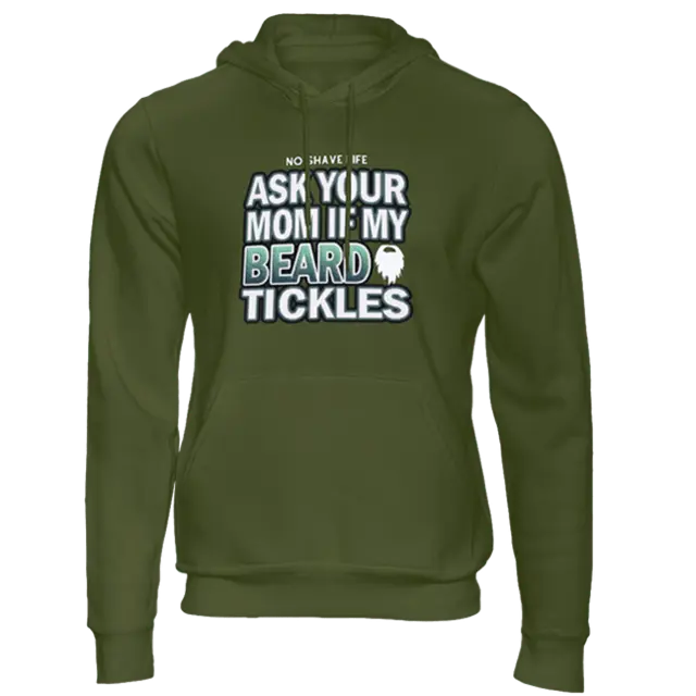 Ask Your Mom Military Green Men's Hoodie|Hoodie