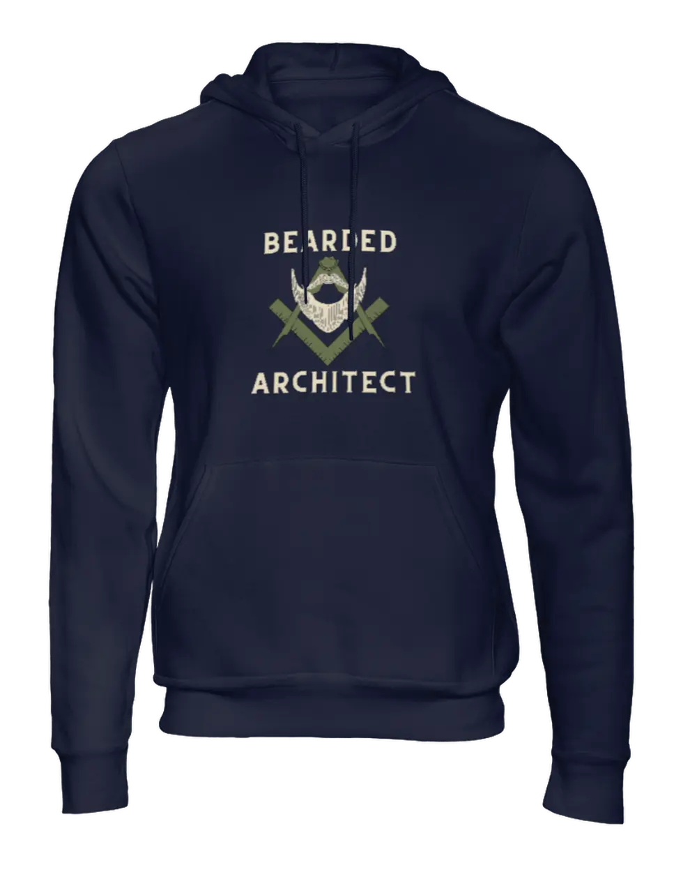 Bearded Architect Men's Hoodie|Hoodie