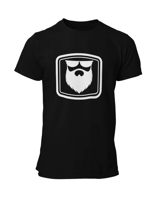 THE OG BEARD 2.0 Black X White T-Shirt|T-Shirt