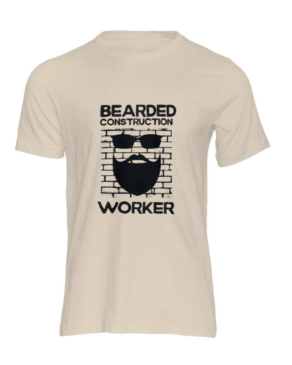 Bearded Construction Worker Men's T-Shirt|T-Shirt