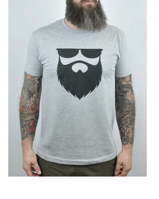 OG No Shave Life Beard Grey T-Shirt|T-Shirt