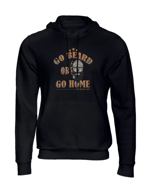 Go Beard or Go Home Men's Hoodie|Hoodie