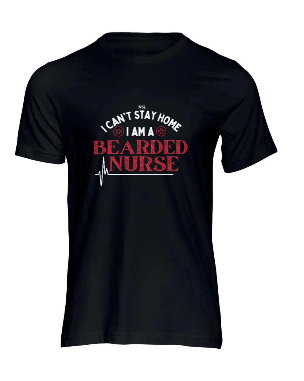 Bearded Nurse Men's T-Shirt