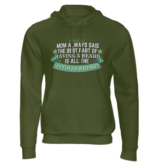 Best Part of Having Beard Military Green Men's Hoodie|Hoodie