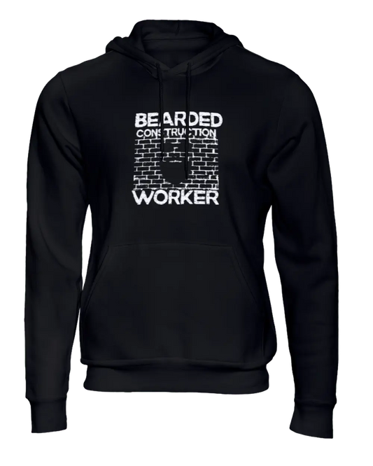 Bearded Construction Worker Men's Hoodie|Hoodie