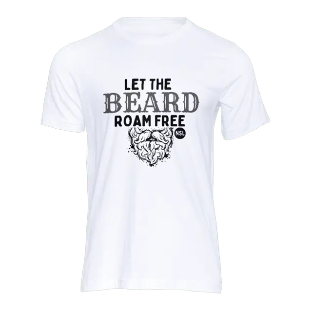 Let the Beard Roam Free Men's T-Shirt