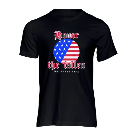 Honor The Fallen Black Men's T-Shirt|T-Shirt