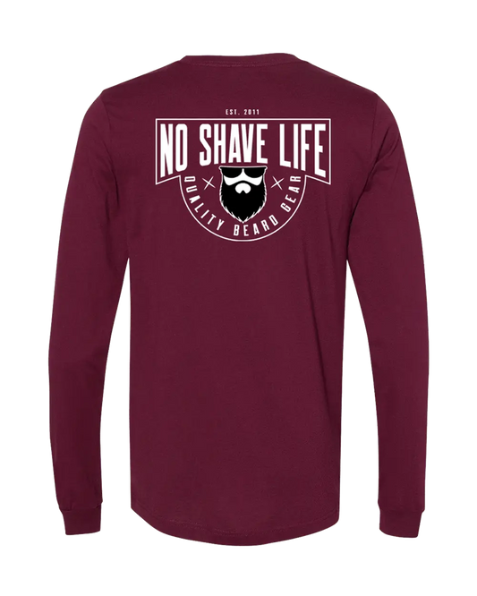 NSL Badge Red Long Sleeve Shirt|Long Sleeve Shirt