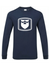 THE OG BEARD 2.0 Navy Blue Long Sleeve Shirt|Long Sleeve Shirt