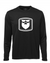 THE OG BEARD 2.0 Black Long Sleeve Shirt